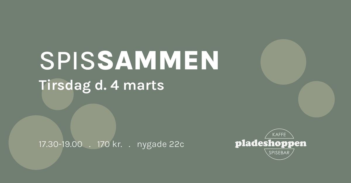 SpisSammen - Tirsdag den 4. marts