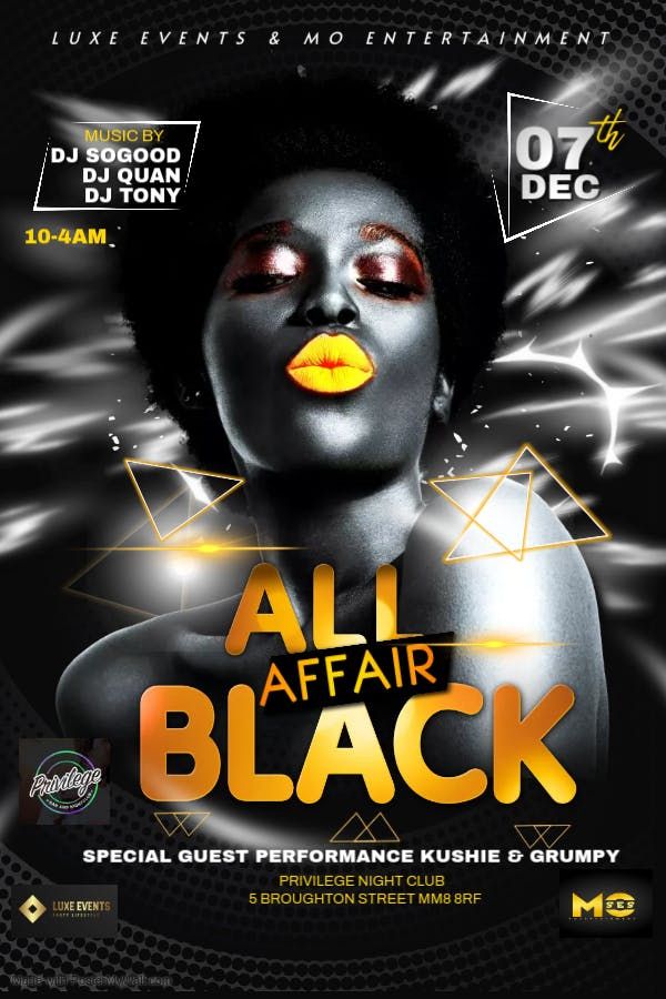 ALL BLACK AFFAIR