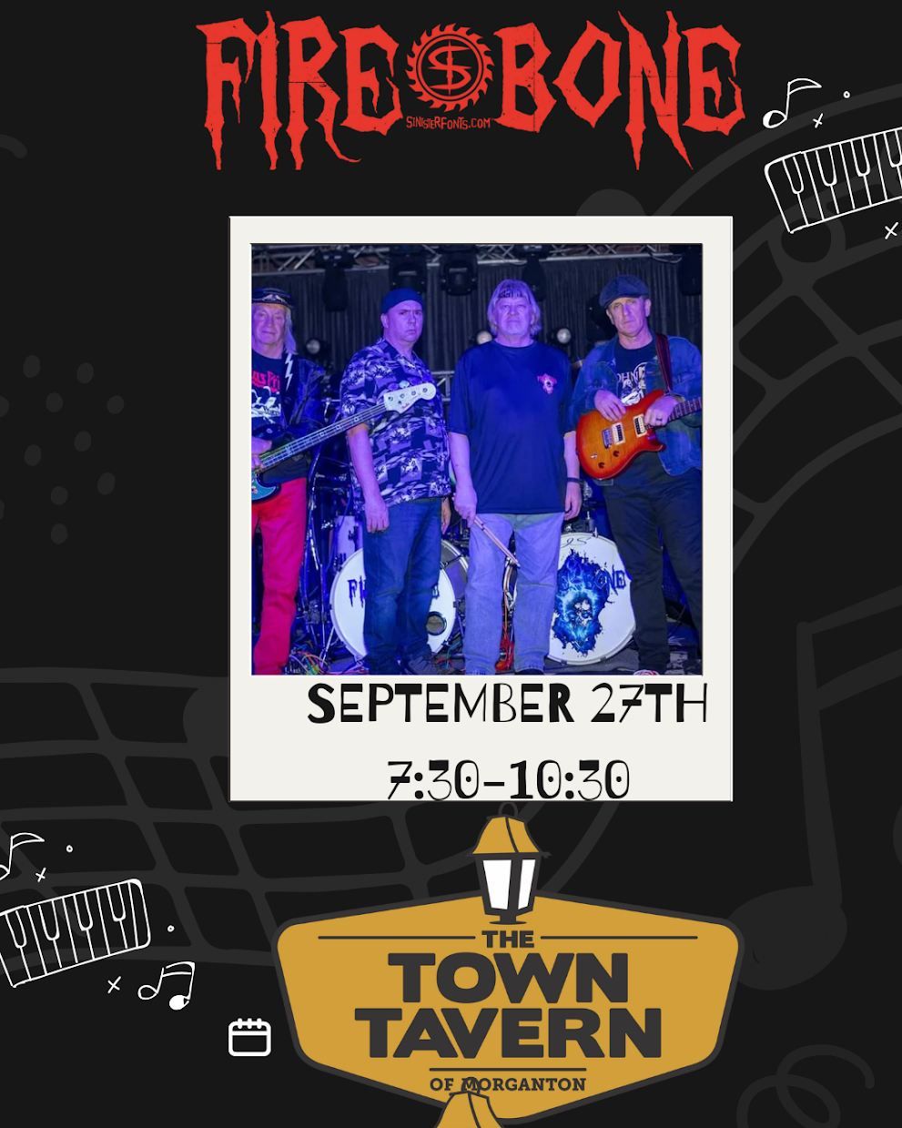 "FIRE-BONE "Live" at Town Tavern Morganton!!! 