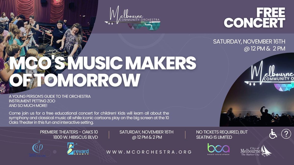 MCO' Music Makers of Tomorrow