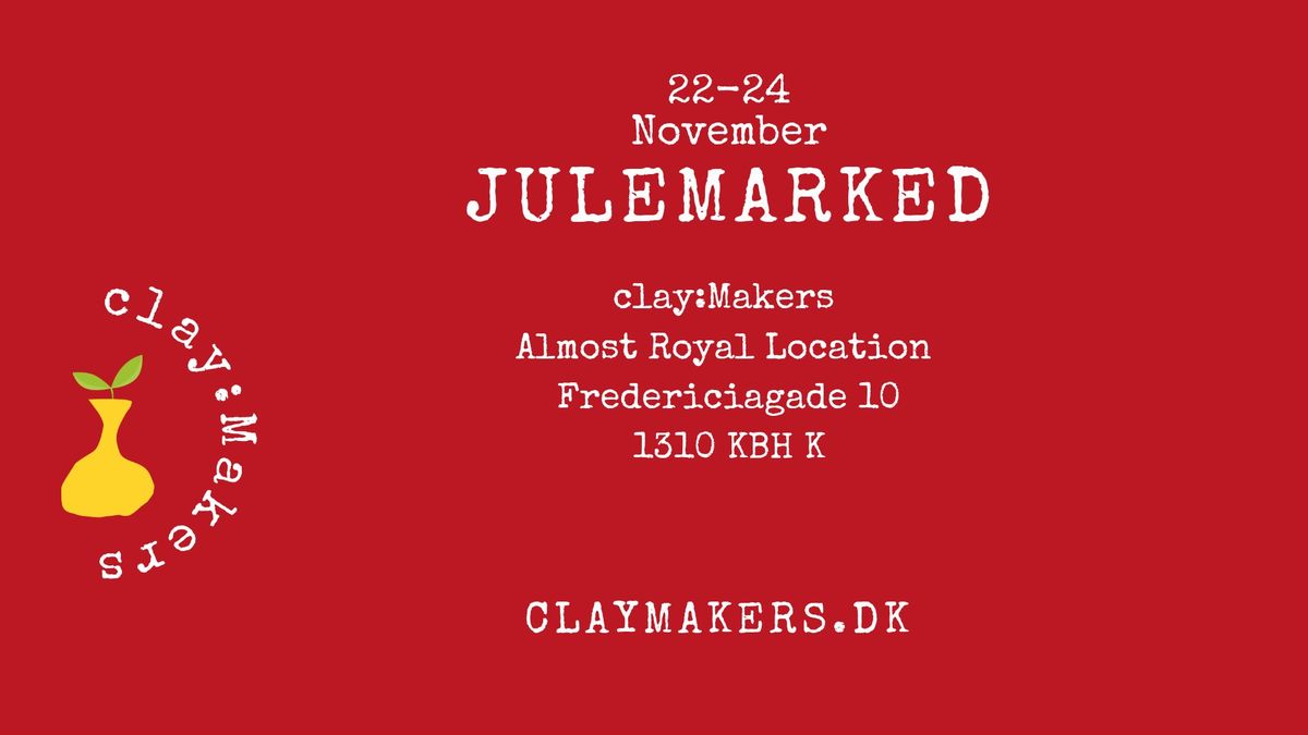 Julemaked i clay:Makers 