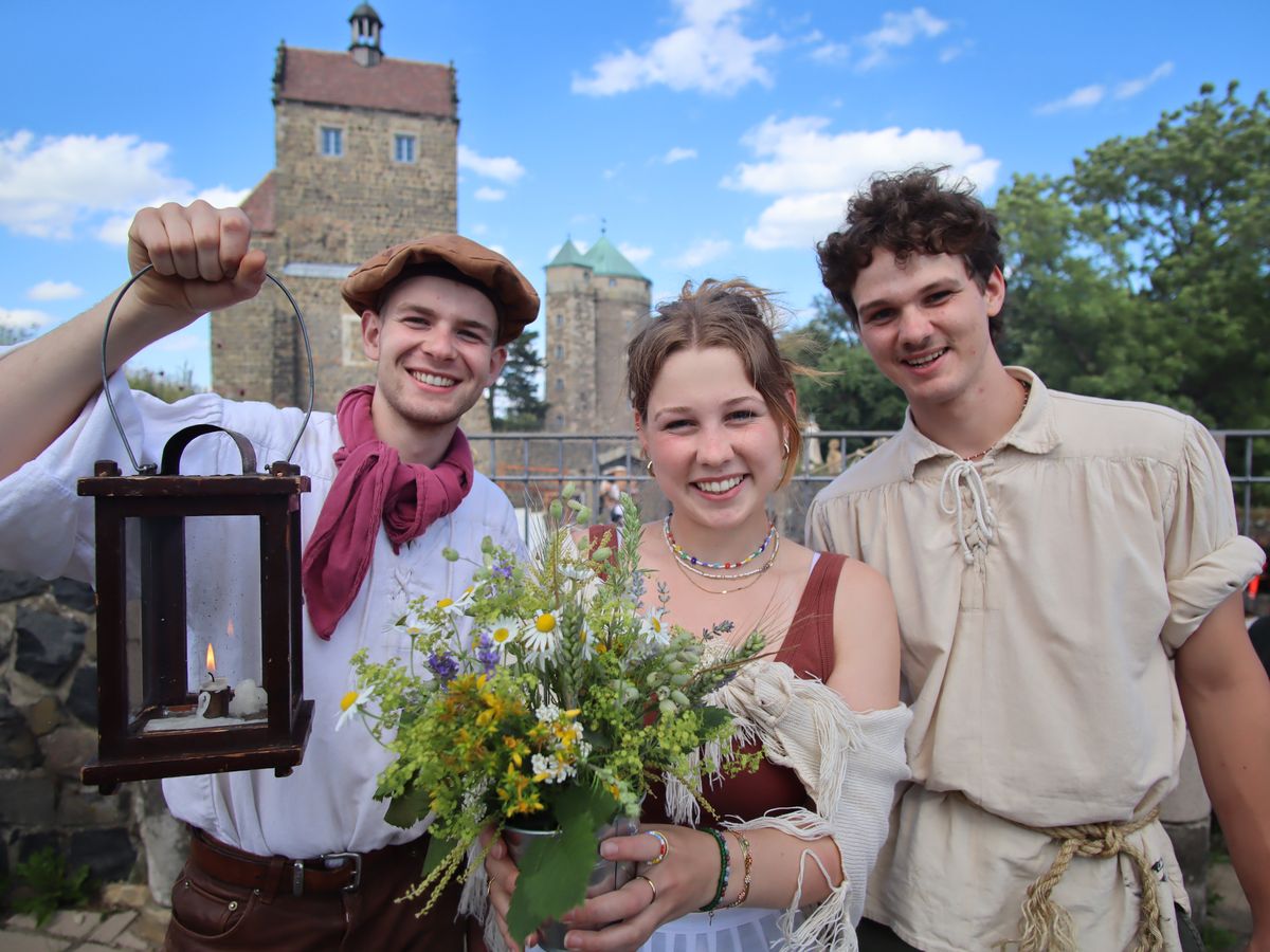 Historisches Burghof-Fest - "Stolpener Volk belagert die Burg"