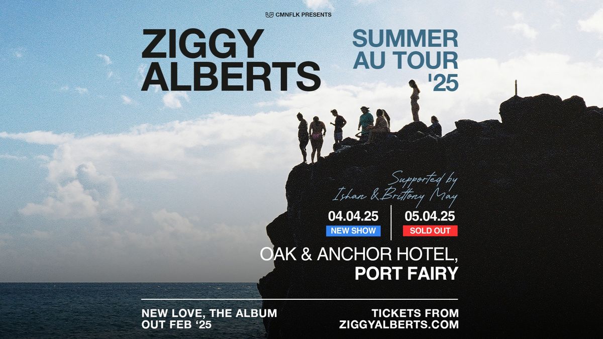 Ziggy Alberts - Oak and Anchor Hotel, Port Fairy (18+)