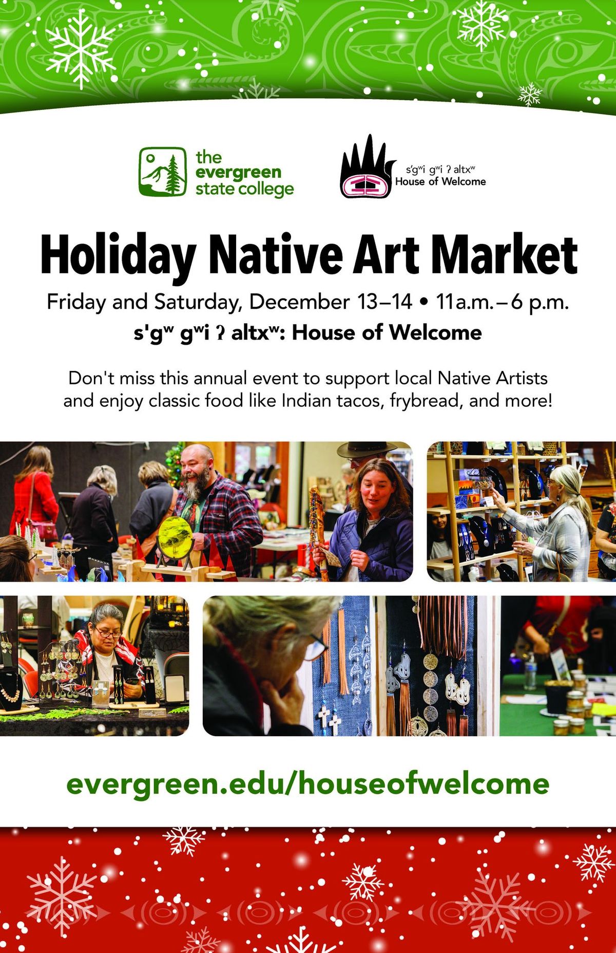 Longhouse Holiday Native Art Fair