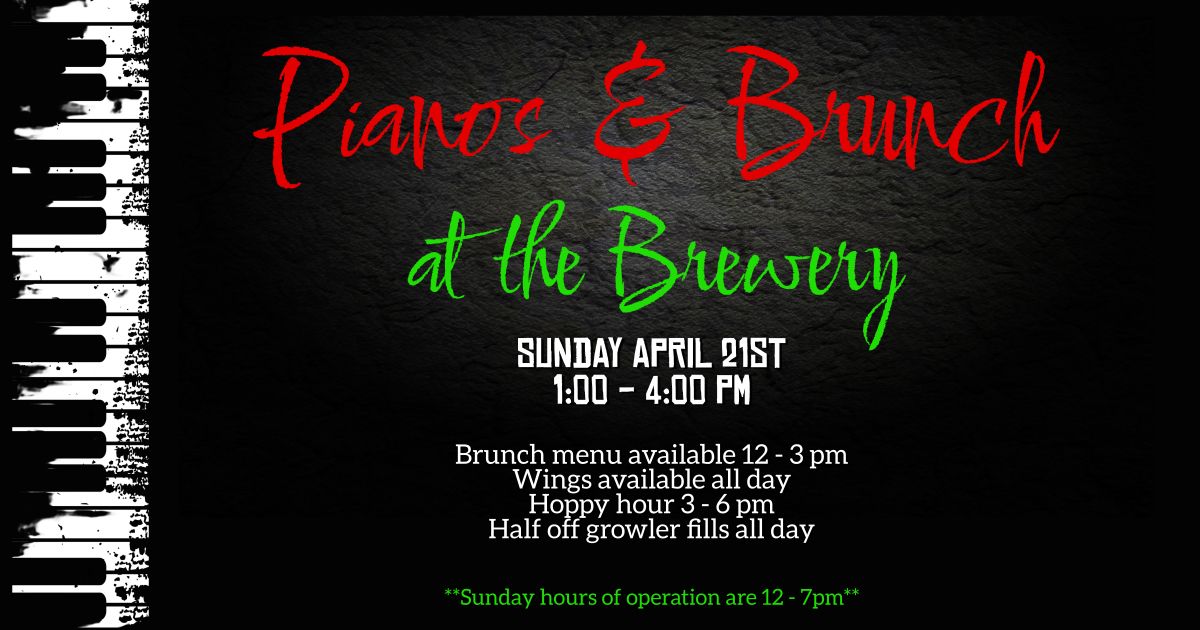 Pianos & Brunch at the Brewery