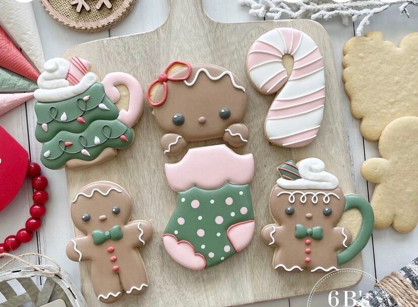 Jolly Gingerbread Sugar cookie decorating class