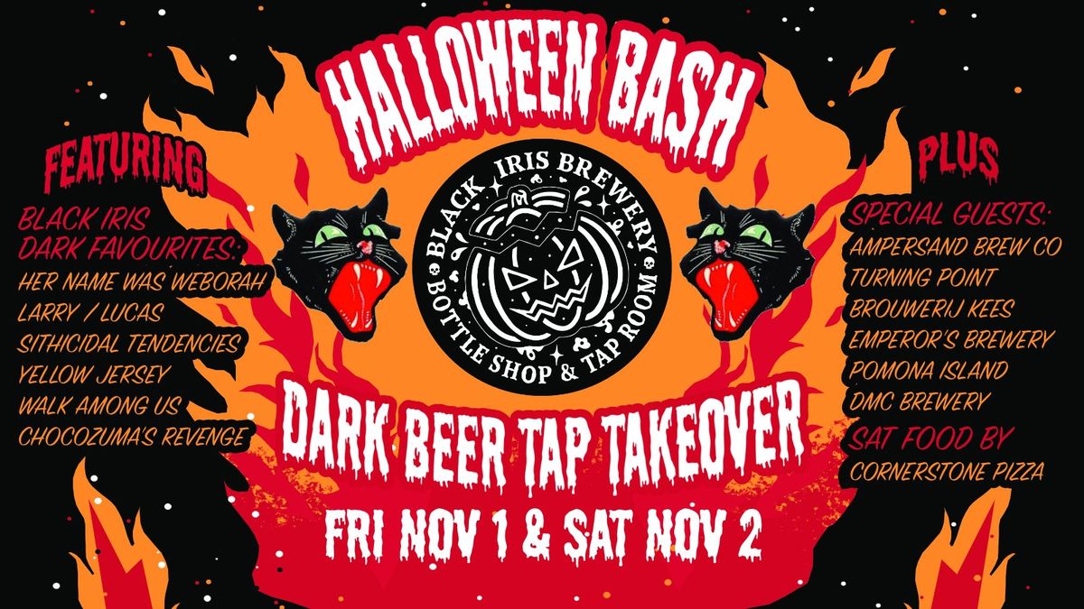 Black Iris Halloween Bash: Dark Beer Tap Takeover