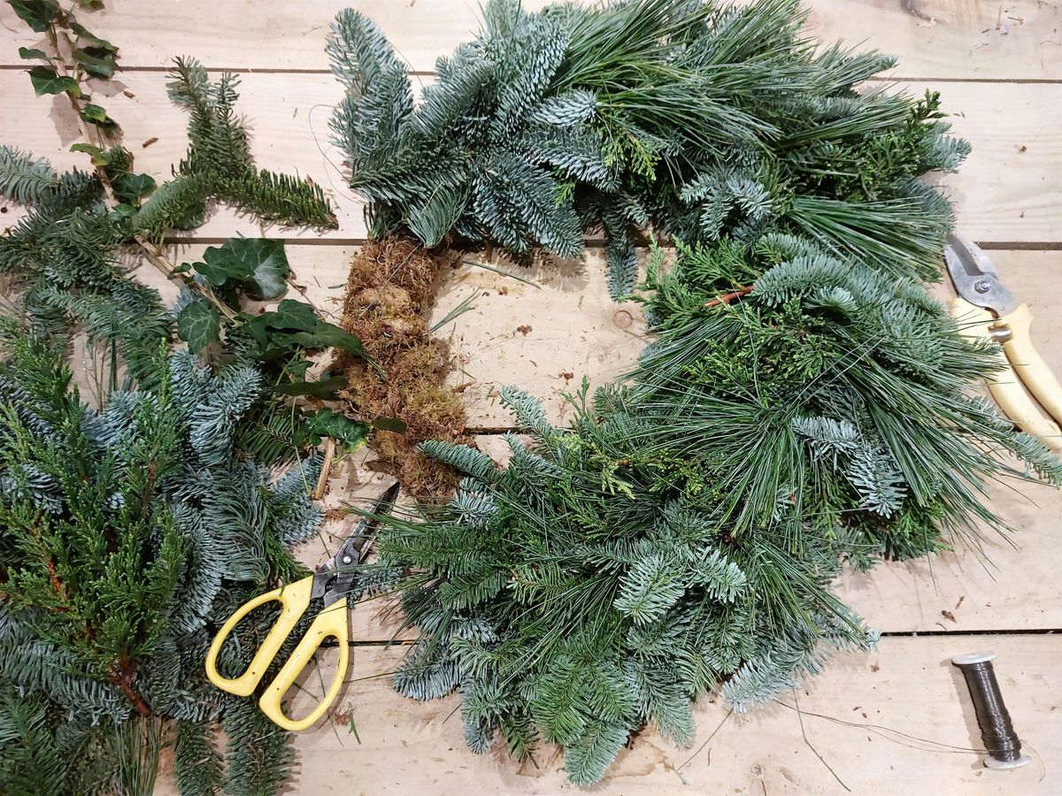 Wreath Making in Cambridge