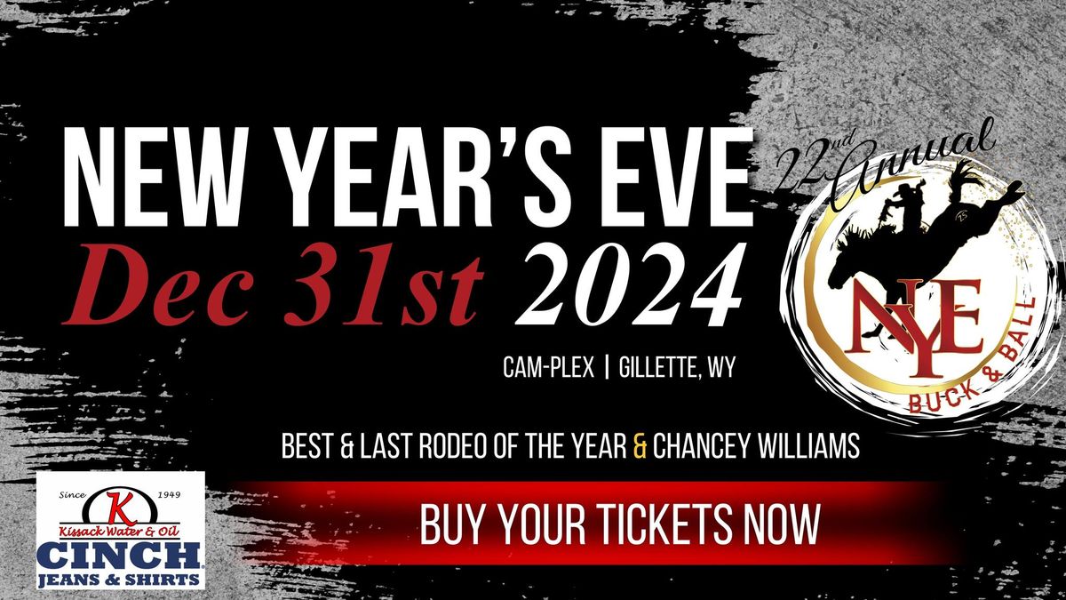 22nd Annual New Year\u2019s Eve Buck & Ball