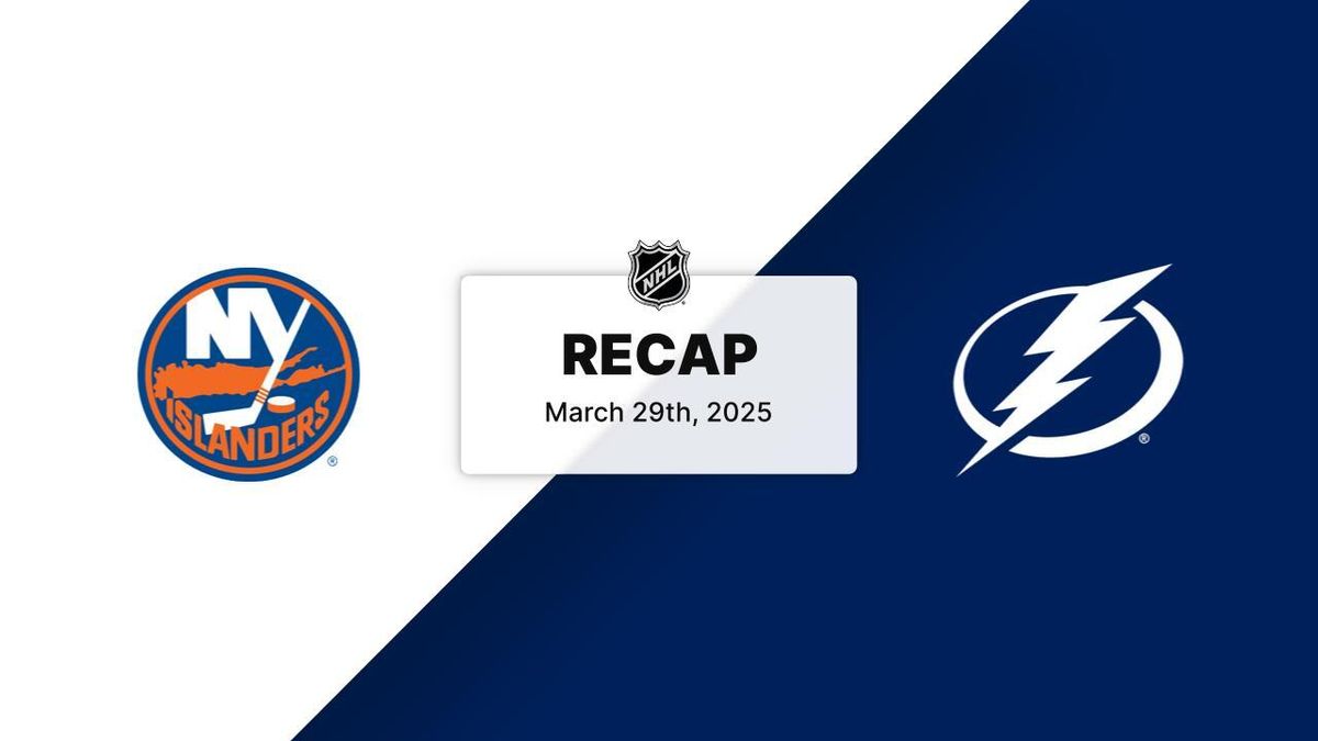 New York Islanders vs. Tampa Bay Lightning