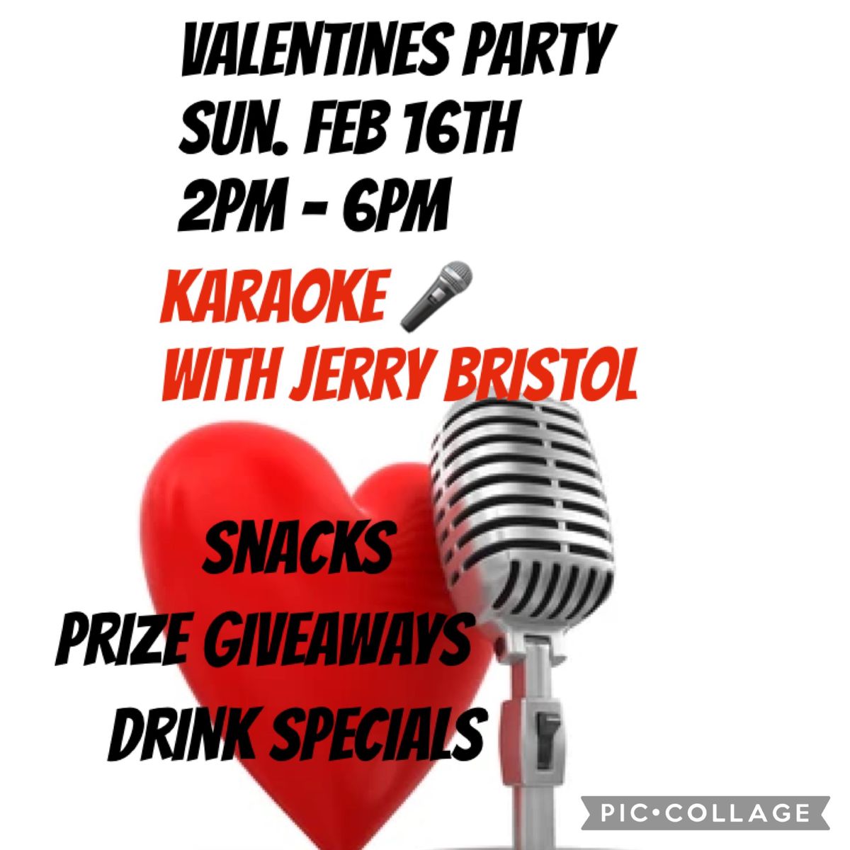 Valentines karaoke party 