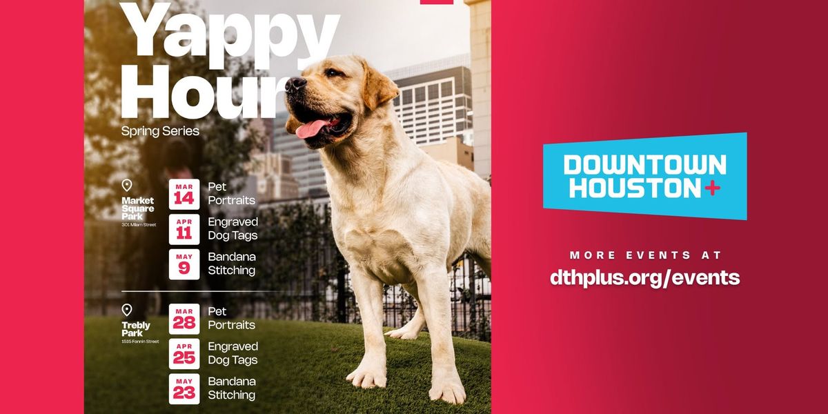  Yappy Hour Series at Market Square Park