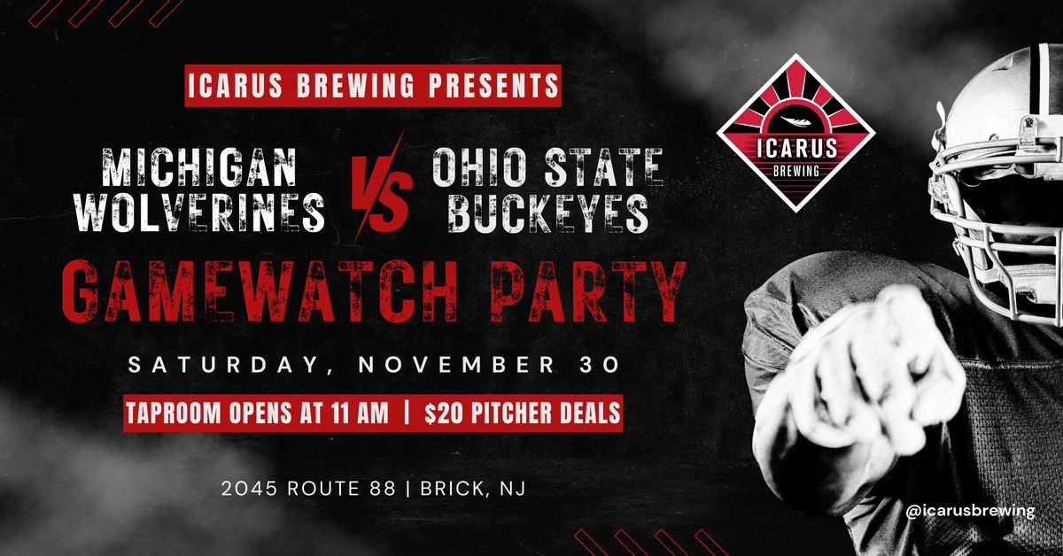 Michigan vs Ohio State Gamewatch Party