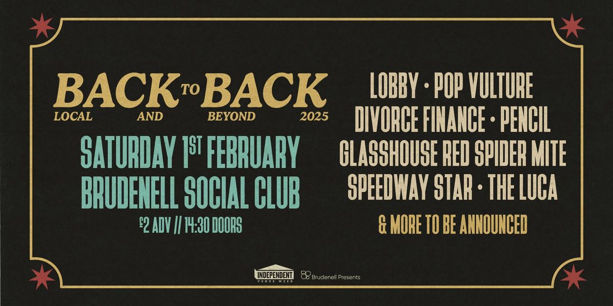 Back To Back Festival, Live at The Brudenell