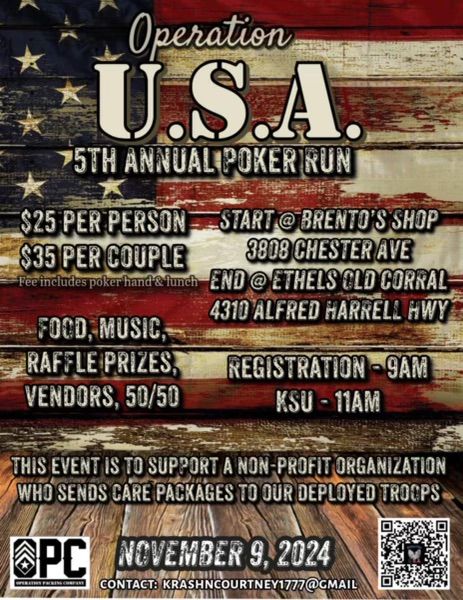 Operation USA Poker Run Event