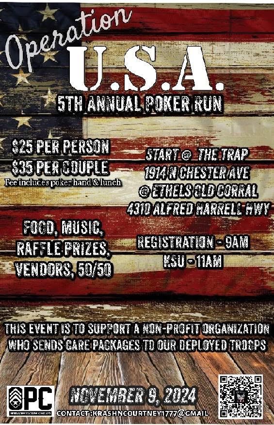 Operation USA Poker Run Event