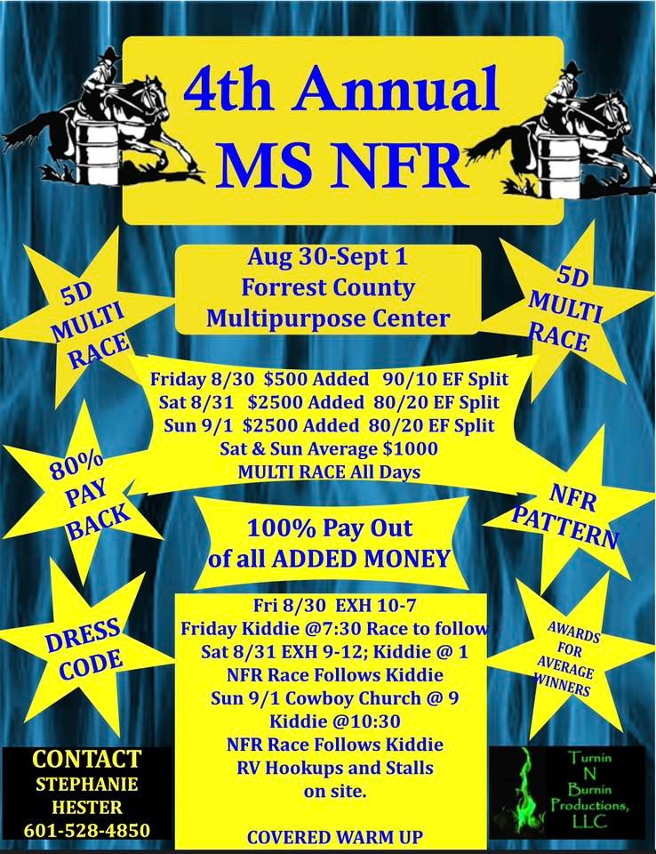 4th Annual MS NFR 5D Multi-Race