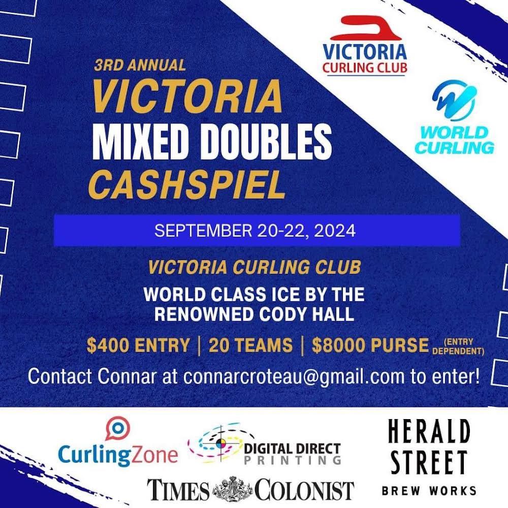 3rd Annual Victoria Mixed Doubles Cashspiel