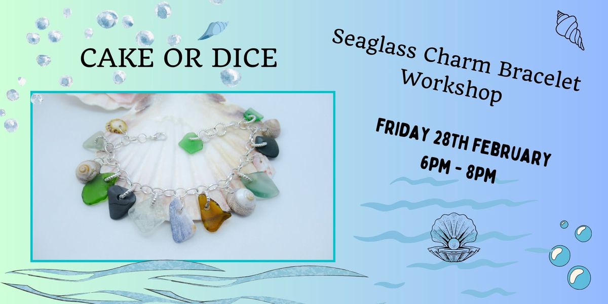 SEAGLASS CHARM BRACELET