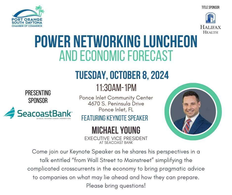 Power Networking Luncheon And Economic Forecast