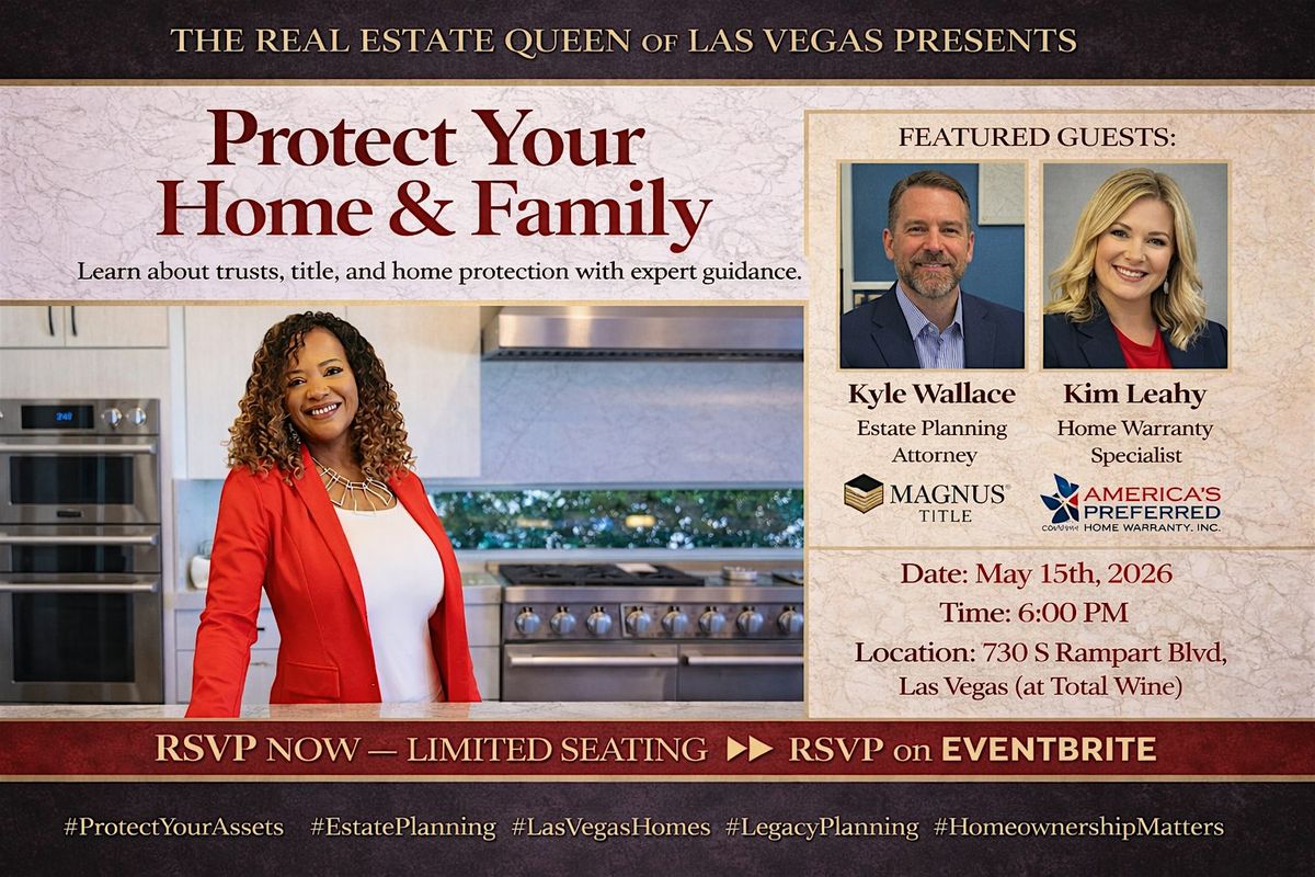 Planning Ahead: How To Protect your home and your family