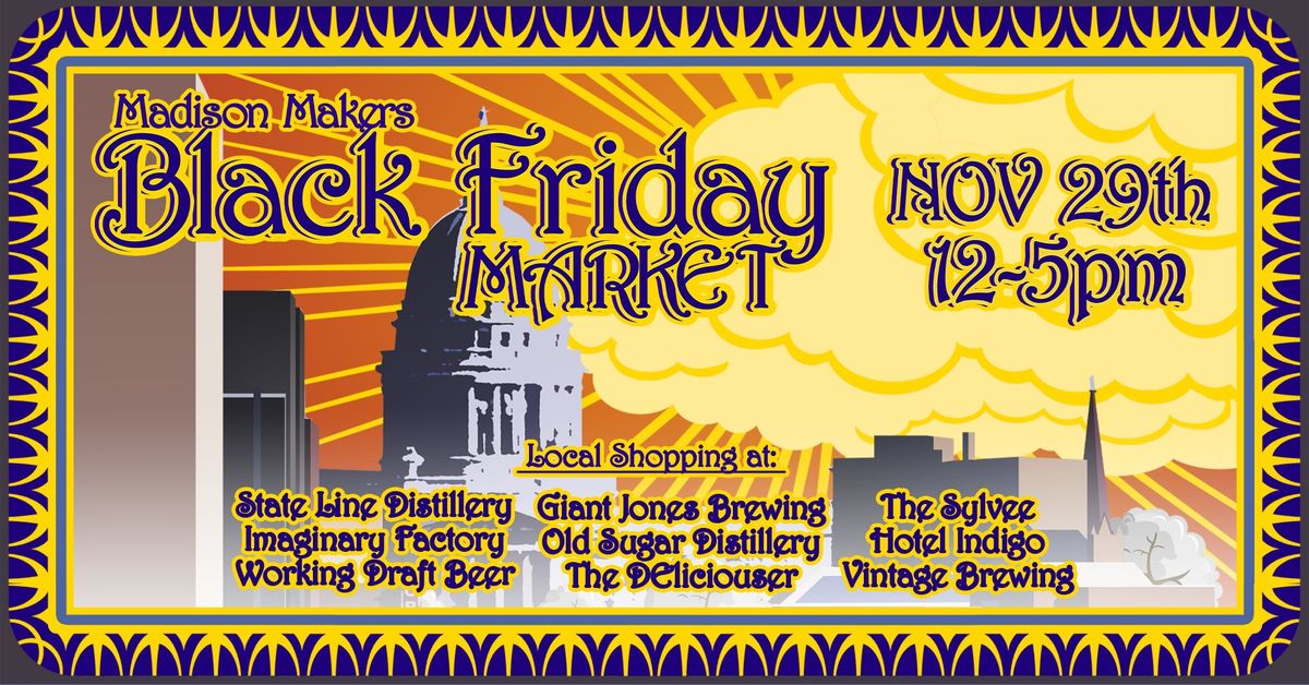 Madison Makers Black Friday Market & Pub-Crawl