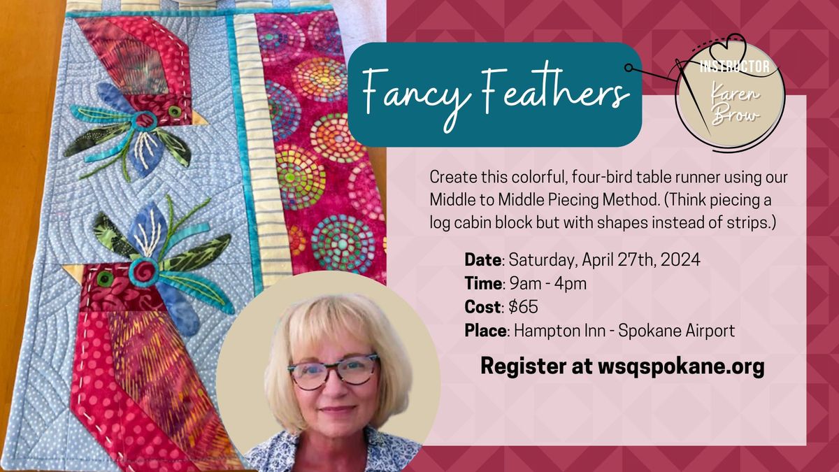 Karen Brow - Fancy Feathers Workshop