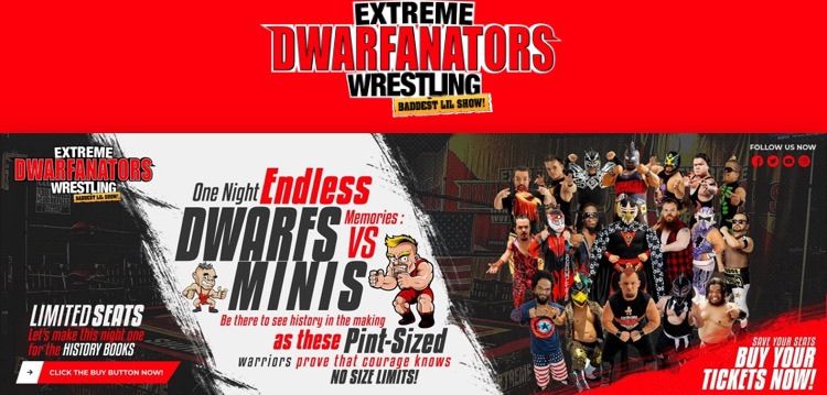 Extreme Dwarfanators Wrestling 