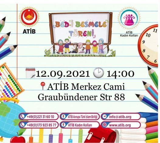 Bedi Besmele T\u00f6reni Einschulungs Gebet