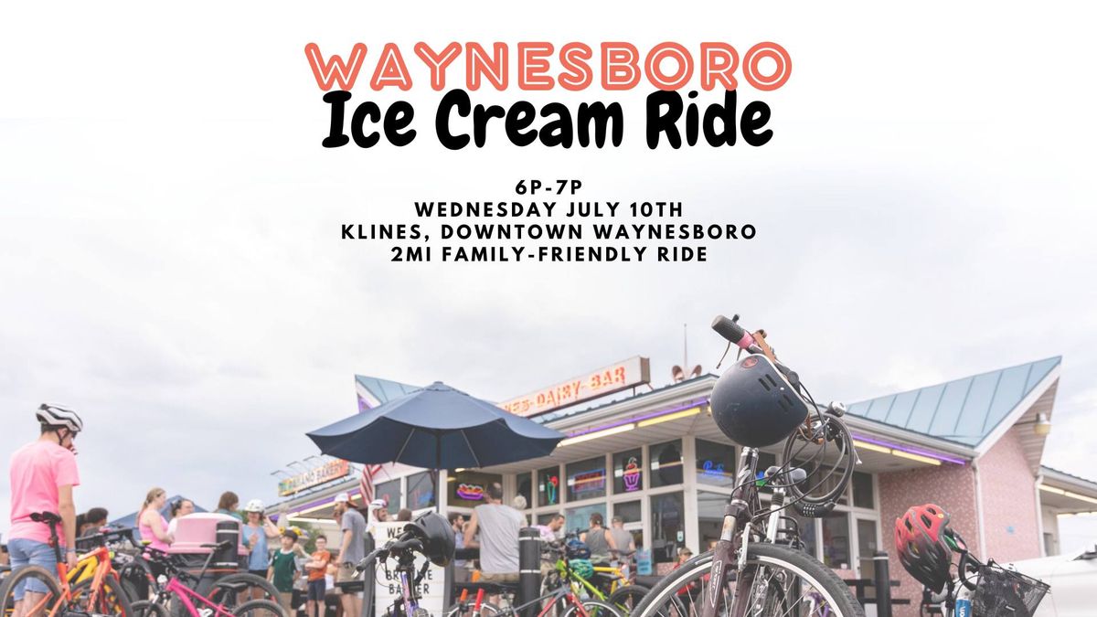 Waynesboro Ice Cream Ride