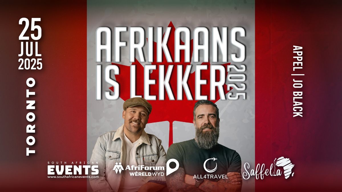 Afrikaans is Lekker Toronto 2025