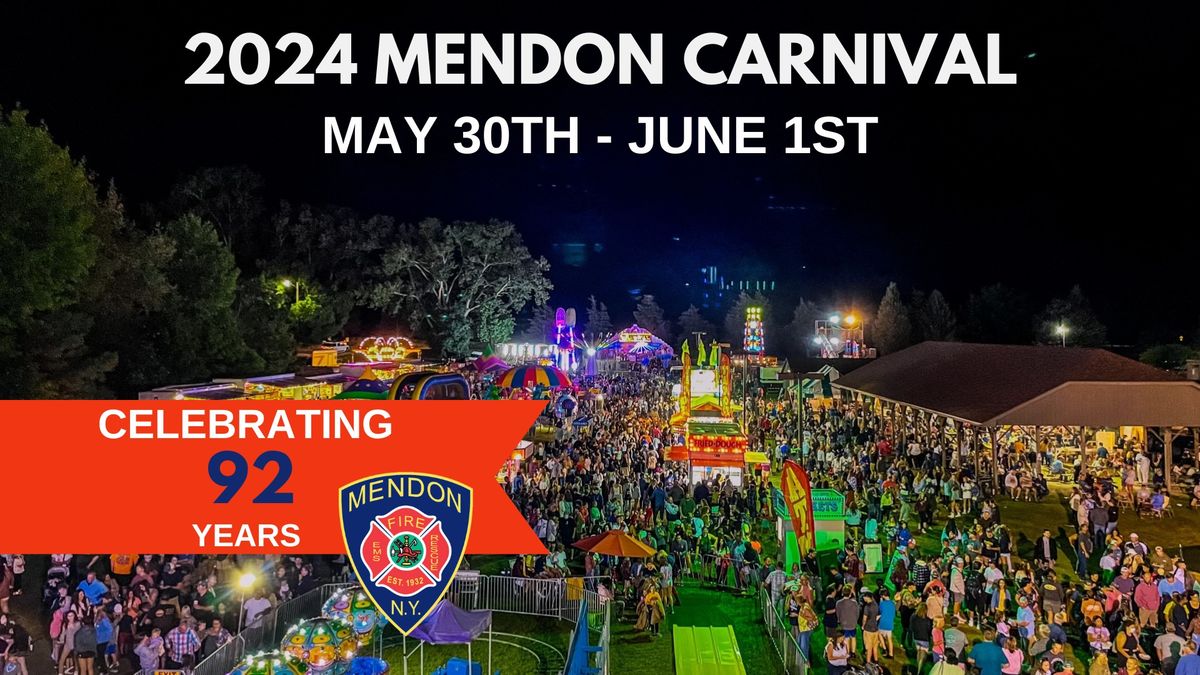 2024 Mendon Fire Carnival, Mendon Fire, 30 May to 1 June