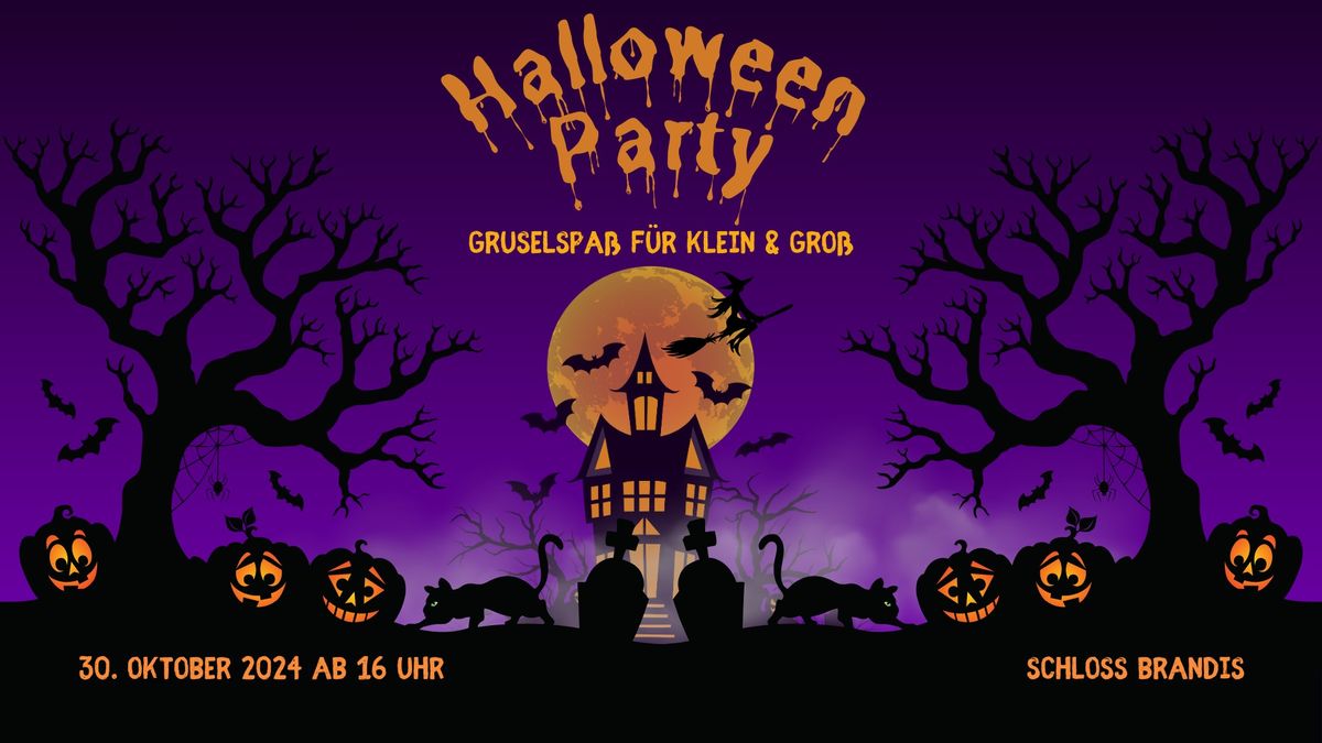 Halloween Party im Schloss Brandis