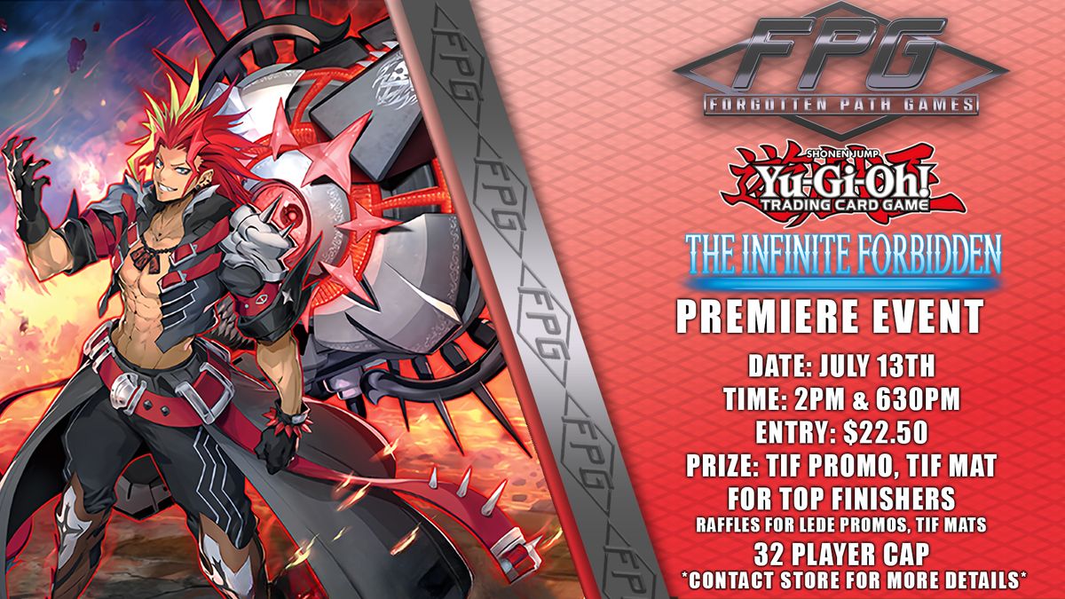 Yu-Gi-Oh! The Infinite Forbidden Premiere Event