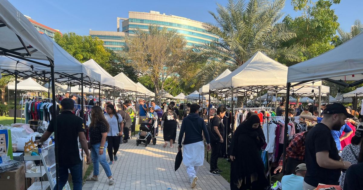 Dubai Flea Market @ Silicon Oasis North Park, this Sunday 16 Feb from 3-9pm