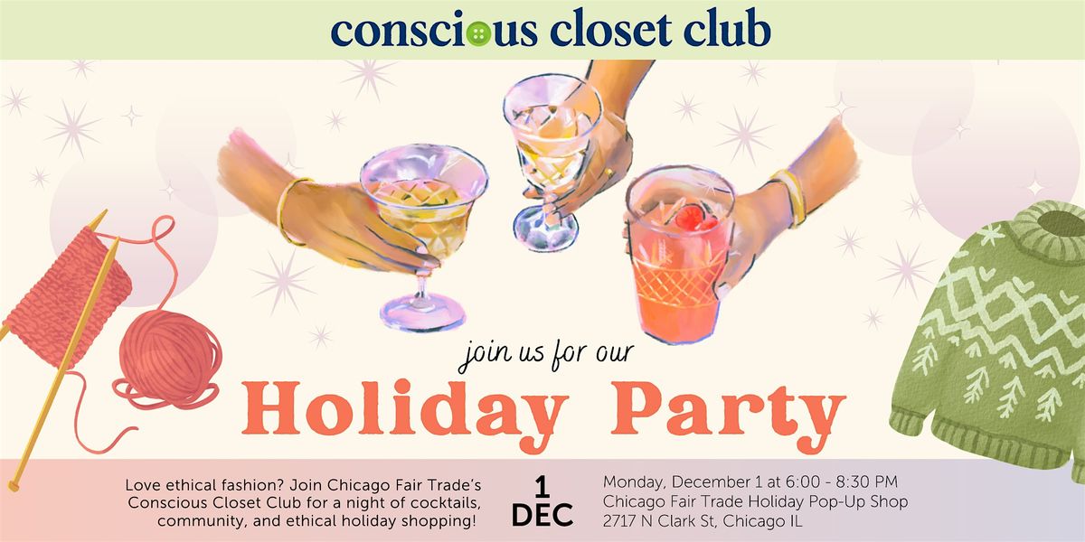Conscious Closet Club Holiday Party