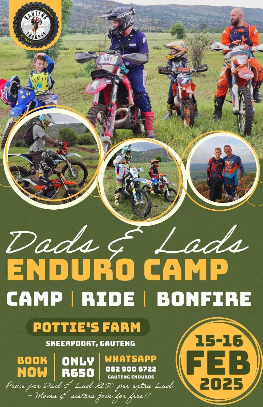 Dads & Lads Enduro Camp