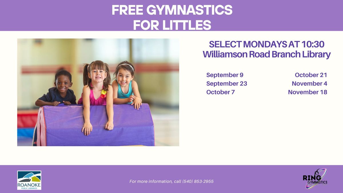 Free Gymnastics for Littles!