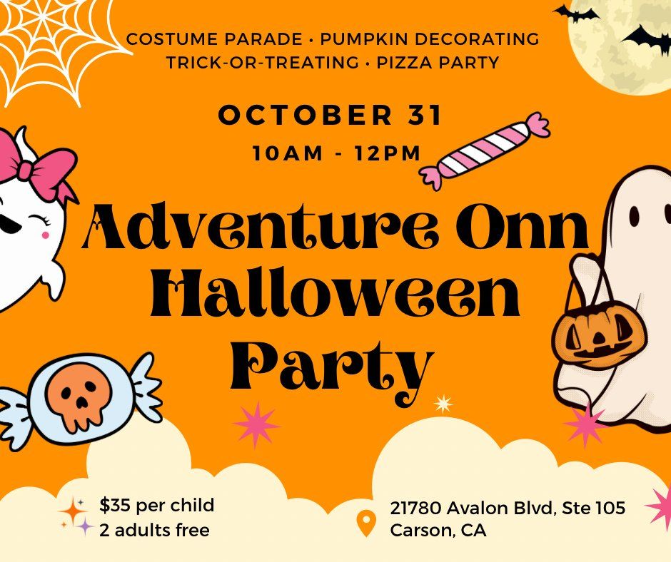 Adventure Onn Halloween Party for Kids