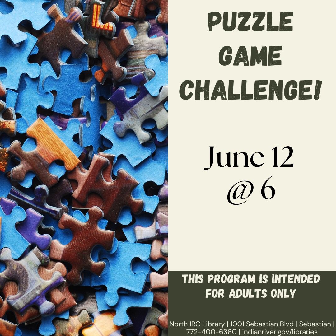 Adults: Puzzle Game Challenge