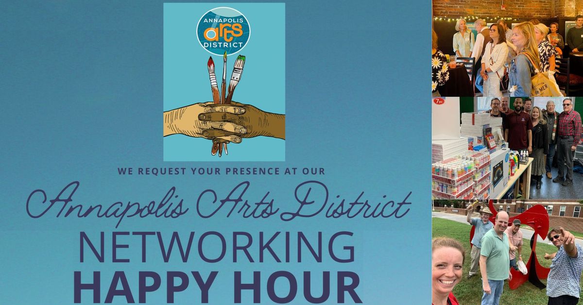 Annapolis Arts District Happy Hour Networking Event