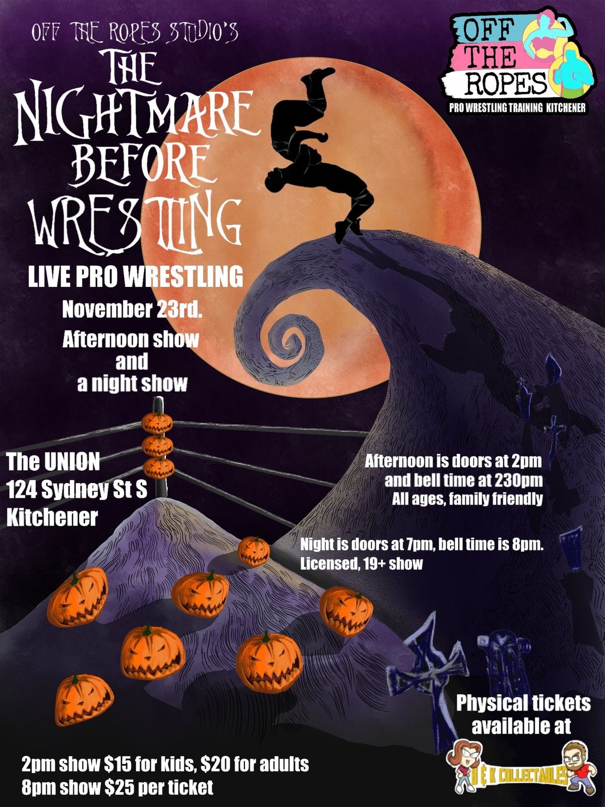 The Nightmare Before Wrestling - Live Professional Wrestling