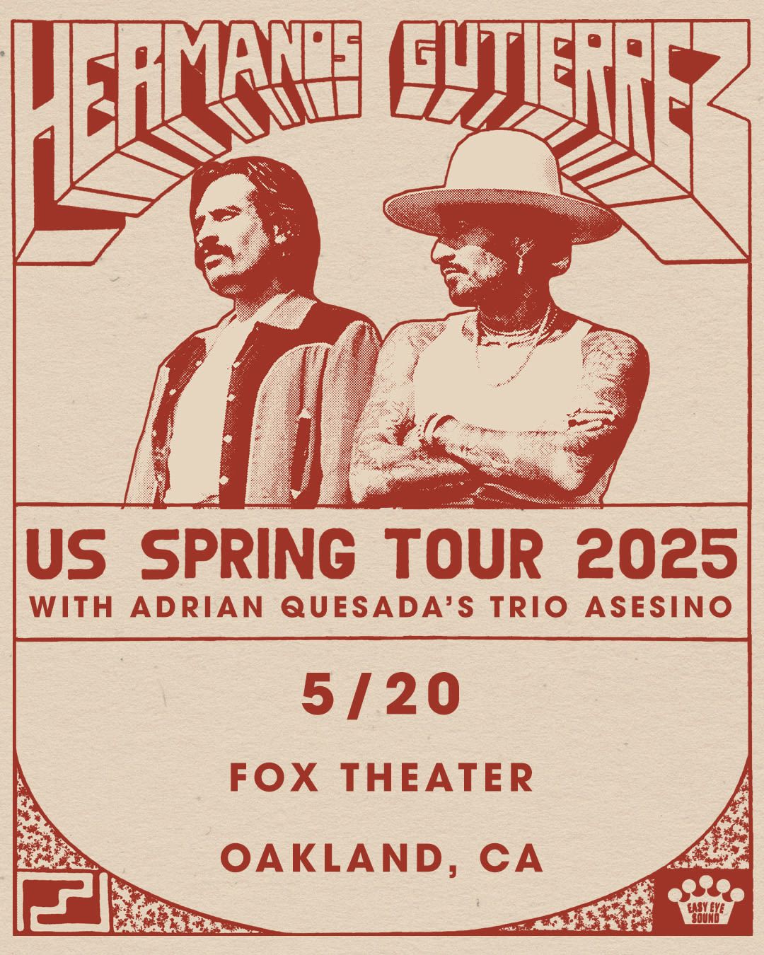 Hermanos Gutierrez at Kings Theatre Brooklyn