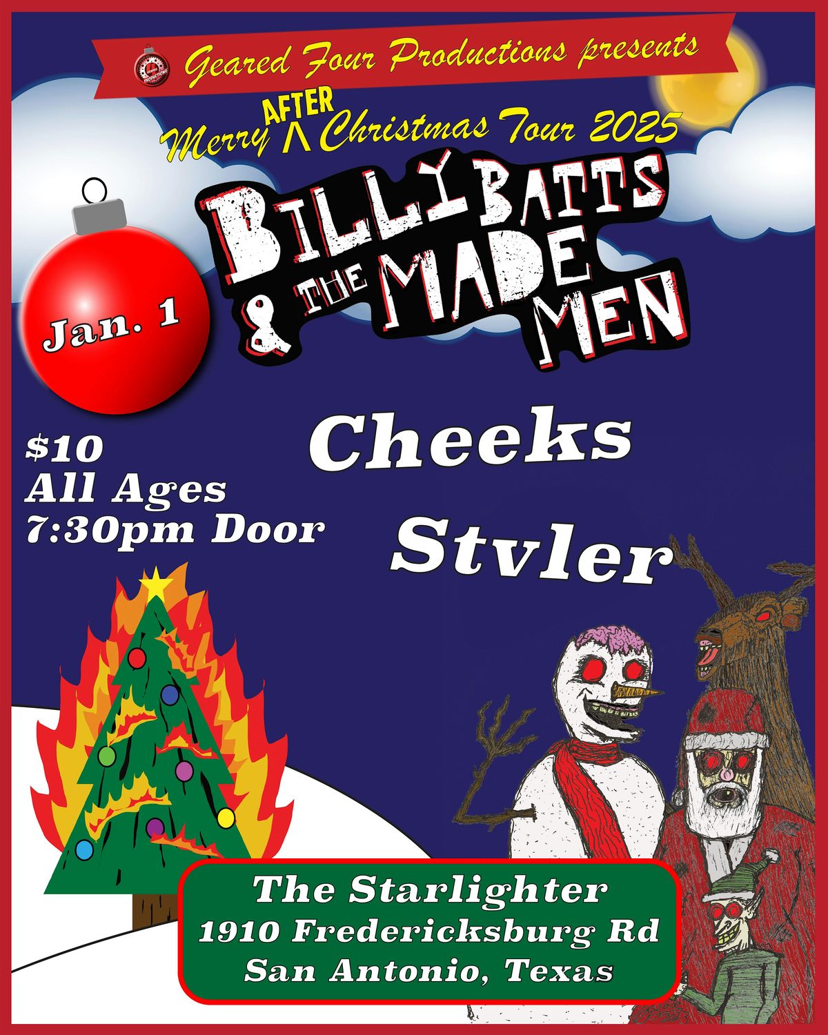 Billy Batts & the Made Men \u2022 Cheeks \u2022 STVLER