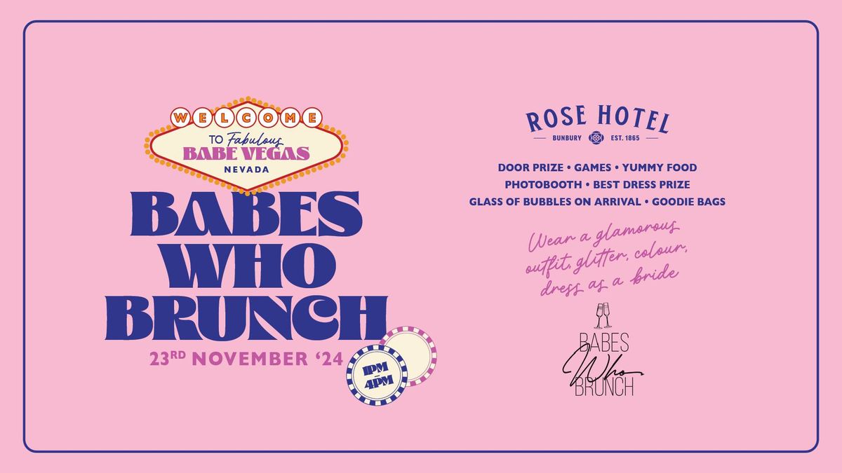 Babes Who Brunch - BABE VEGAS