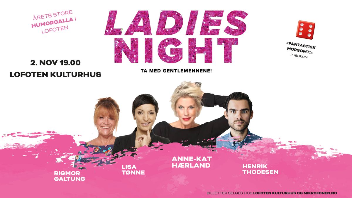 Ladies Night Humorgalla \/\/ Lofoten kulturhus