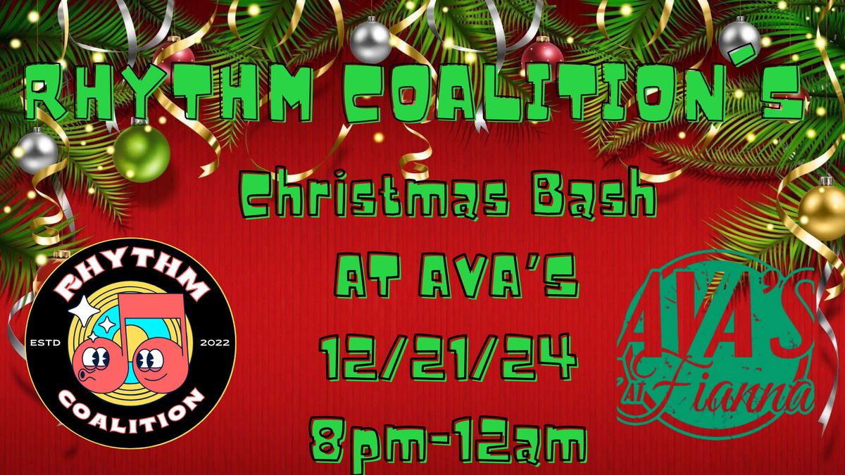 Rhythm Coalition's Christmas Bash at Ava's