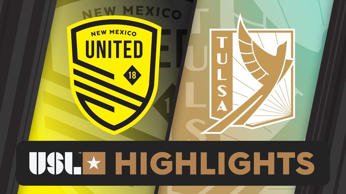 New Mexico United vs FC Tulsa