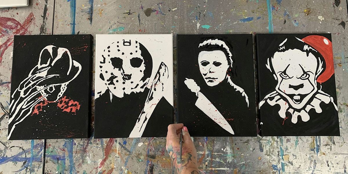 Horror Night:  Halethorpe,  Shannon\u2019s with Artist Katie Detrich!