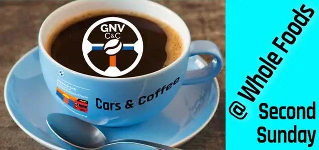 Gainesville Cars & Coffee 2nd Sunday October